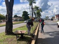 Avanzan trabajos de recuperación y reordenamiento de los espacios públicos de Maturín.