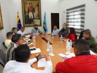 Gobernador Ernesto Luna apoyará a Corpoelec Monagas en la recuperación de camiones cesta.