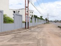 Alcaldía embellece paredones en la Bella Vista y continúa limpieza del Distribuidor Amarilis.