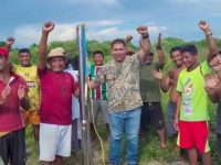Alcalde Maldonado articuló reactivación de dos pozos de agua en Sotillo.