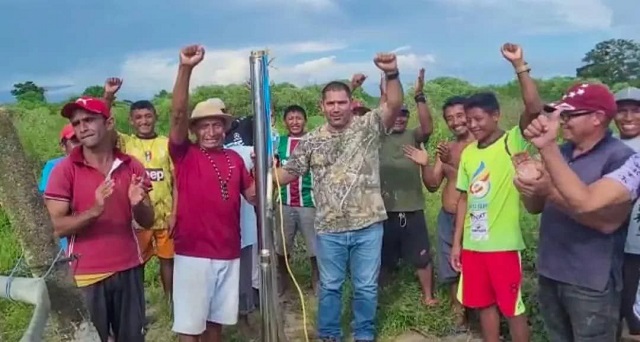 Alcalde Maldonado articuló reactivación de dos pozos de agua en Sotillo.