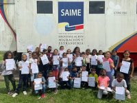 Estado Mayor de Protección inicia programa de cedulación para niños y niñas de Monagas.