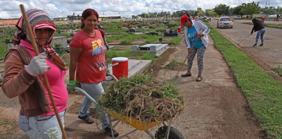 Alcaldía de Maturín saneó y remozó 30 hectáreas del Cementerio Nuevo.
