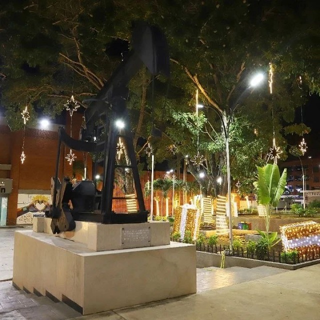 La ciudad de Maturín brilla en estas fiestas decembrinas.