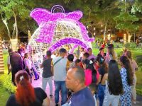 Encendido de luces de la plaza Ayacucho de Maturín llena de alegría a la población
