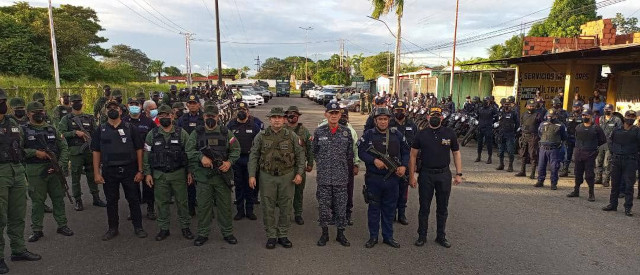 Despliegan más de 200 efectivos militares y policiales en Los Godos