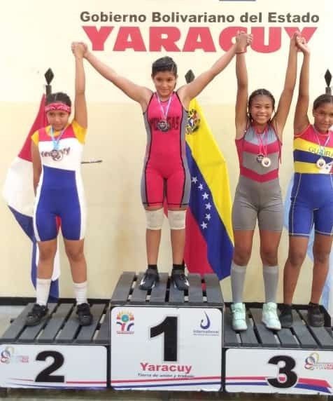 Monagas sumó 35 medallas y es campeón absoluto del Nacional de Pesas Sub-13.