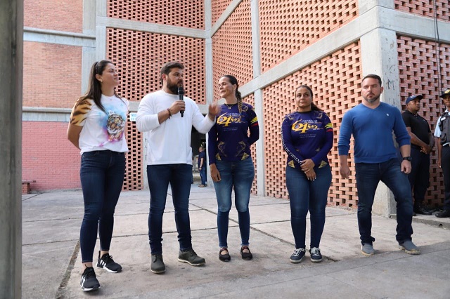 Gobernador Ernesto Luna presenta avances en la rehabilitación de la UDO Los Guaritos.