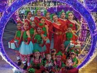 Luces, feria navideña y gaitas alegran a los visitantes de la plaza Rómulo Gallegos de Maturín.