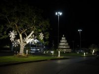 Redoma de la Floresta se suma a los espacios embellecidos por la Alcaldía de Maturín.