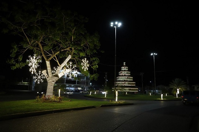 Redoma de la Floresta se suma a los espacios embellecidos por la Alcaldía de Maturín.