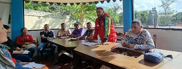 Alcalde Monteverde define líneas estratégicas para el periodo 2023 en el municipio Cedeño.