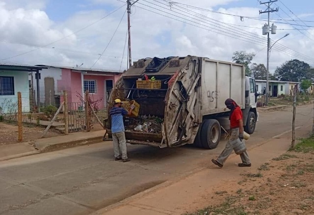 Retiran más de 200 toneladas de desechos sólidos en Caicara.