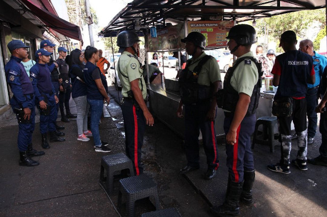 Continúa Programa de Reordenamiento y Recuperación de Maturín en las calles Chimborazo y Monagas