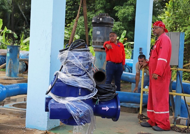 Restablecen suministro continuo de agua en Maturín.