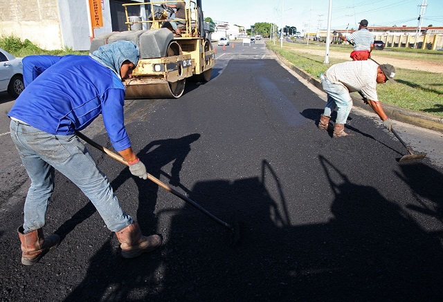 Plan de bacheo vertió 50 toneladas de asfalto en tres puntos viales de Maturín.
