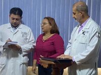 Presentan propuesta para rescatar auditorio del hospital central de Maturin.