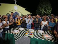 Gobernador y alcaldesa de Maturín celebran Día de la Virgen de La Candelaria.