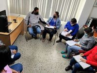 Autoridades de la Redi Oriental planifican Rutas de Atención Segura para niños niñas y adolescentes.