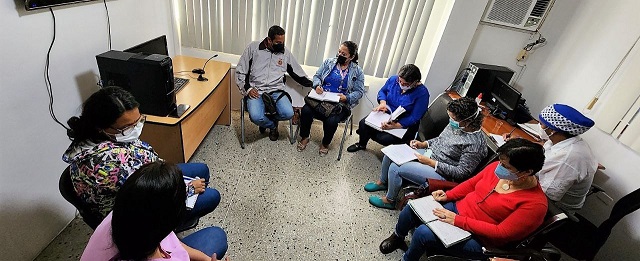 Autoridades de la Redi Oriental planifican Rutas de Atención Segura para niños niñas y adolescentes.