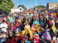 Más de 30 planteles del municipio Cedeño participan en desfile “Brillo y Color de mi Venezuela”.