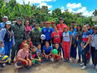 Jornada de atención social benefició a más de 170 familias de Apostadero en el municipio Sotillo.