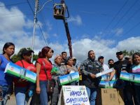 Recuperan alumbrado público en el sector Viento Fresco del municipio Cedeño.