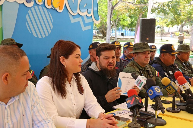 Gobernador Ernesto Luna calificó de exitoso plan de seguridad en carnavales 2023 en Monagas.