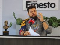 Gobernador Ernesto Luna propone consulta popular para cambiar el nombre a la parroquia Alto de Los Godos.