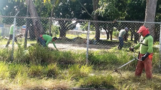Alcaldía de Maturín inició recuperación del parque Héroes de Ayacucho en Los Guaritos.