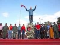 Monagas expresó amor infinito al Comandante Hugo Chávez a 10 años de su siembra