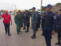 Desplegados más de 170 efectivos militares y policiales en cuatro parroquias de Maturín