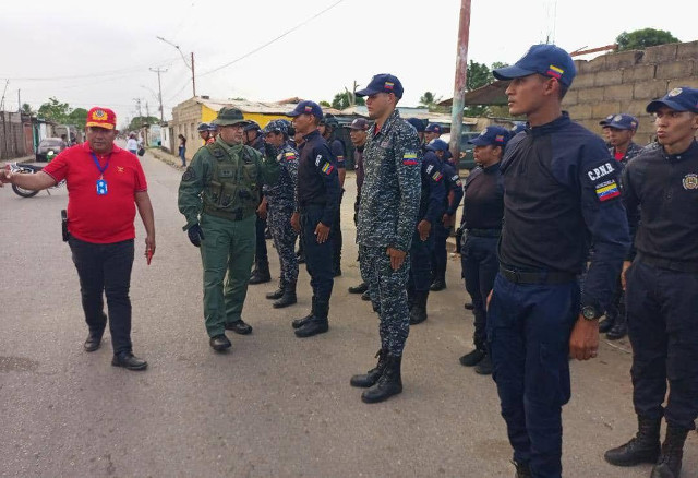 Desplegados más de 170 efectivos militares y policiales en cuatro parroquias de Maturín