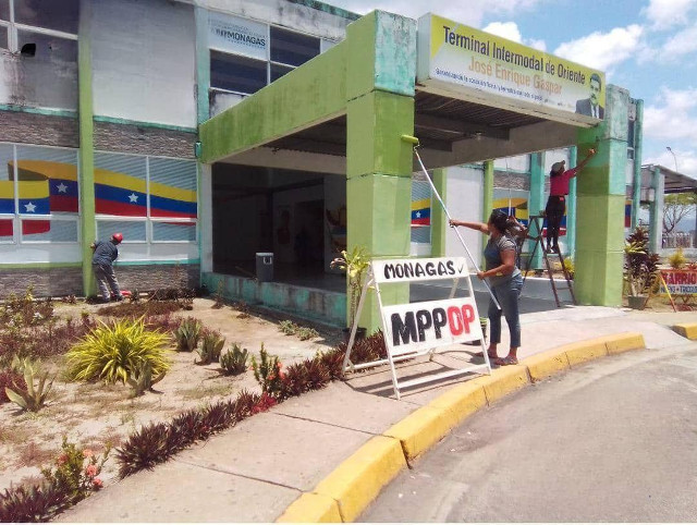 Adelantan mejoras en infraestructura del Terminal Multimodal de Oriente en Caripito