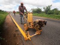 Arranca demarcación vial desde El Rosillo hasta Las Carolinas en Maturín.