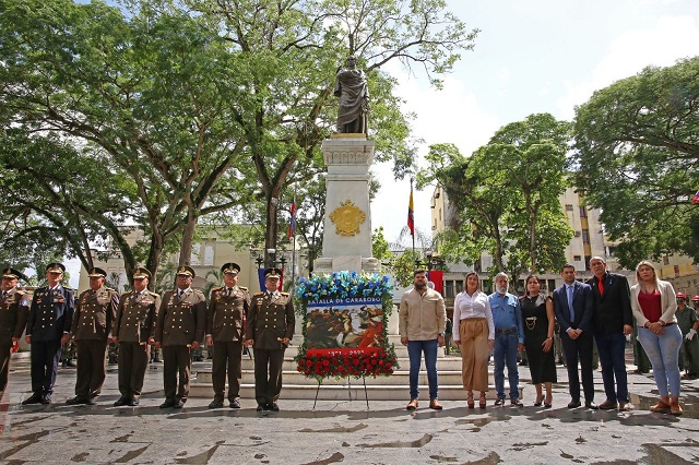 Monagas conmemoró los 202 años de la Batalla de Carabobo.