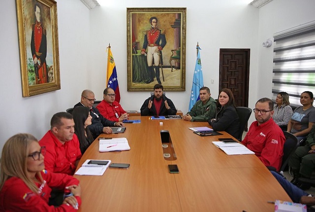 Gobernador Ernesto Luna instaló en Monagas el Estado Mayor de Hidrocarburos.