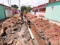 Sustituyen 40 metros de colector de aguas servidas en el sector Villa Paraíso de Maturín.