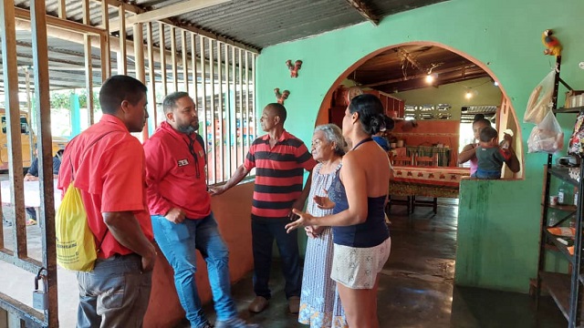 1×10 del Buen Gobierno atendió a más de 400 familias del municipio Cedeño.
