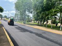 Plan Nacional de Bacheo llegó al Hospital Central de Maturín.