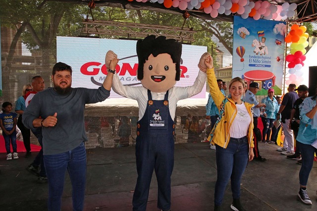 Mas de 6 mil niños disfrutaron su día en actividades planificadas por la Fundación Regional El Niño Simón Monagas.