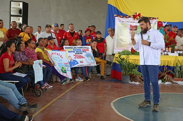 Gobernador Ernesto Luna y comunas de Monagas avanzan en la mejora de servicios públicos.