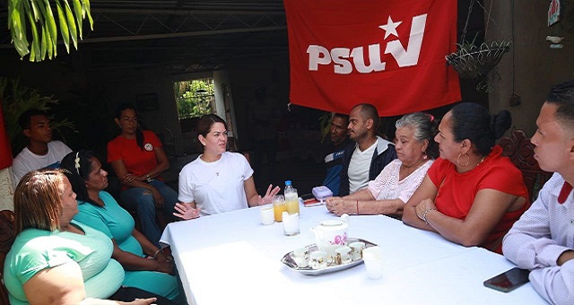 Fortalece integración de equipos políticos parroquiales del PSUV en Maturín.