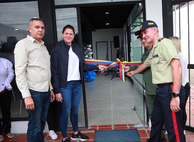 Alcaldesa Ana Fuentes inaugura comedor de PoliMaturín.