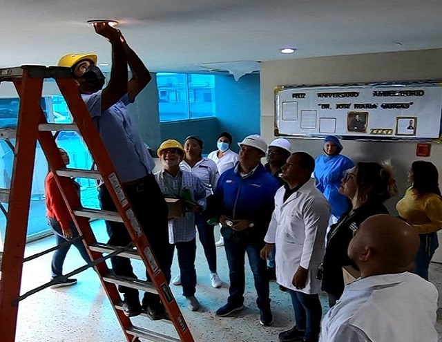 Más de mil bombillos ahorradores instalados en centros de salud de Monagas.