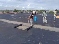 Cumplen con la impermeabilización de la escuela Adriana Rengel de Sequera de Maturín.