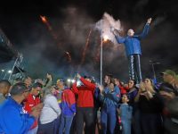 En Maturín sonaron los cohetazos en honor al cumpleaños del Comandante Chávez.