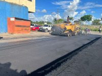 Terminan primera etapa del asfaltado en el sector Sabana Grande de Maturín.