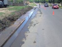 Realizan saneamiento en la avenida Cruz Peraza de Maturin.