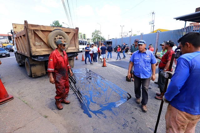 Gobernación y Alcaldía ponen en marcha plan Cero Huecos en Maturín.